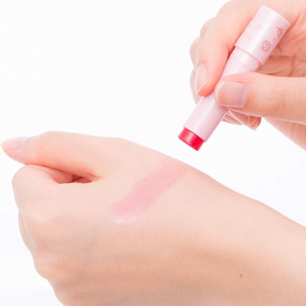 KOSE Fortune Rose of Heaven Lip Color Treatment 01 (Цветущий красный)