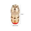 Adjustable Sprinkler Head Brass Misting Nozzle Sprinkler Head Drip Irrigation  Garden Watering