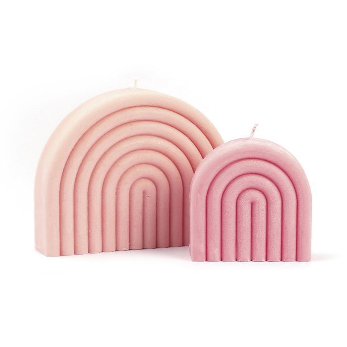 Candle Mold - GRAINE CREATIVE - Rainbow - 2 Shapes - Child