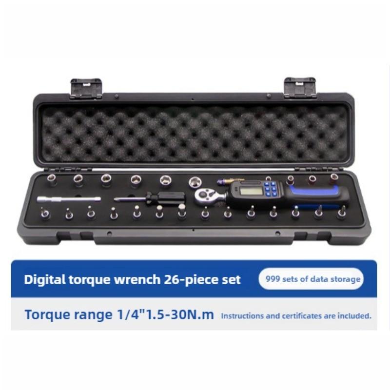 Портативный цифровой динамометрический ключ Высокоточный электронный гаечный ключ Регулируемый электроинструмент для ремонта автомобилей