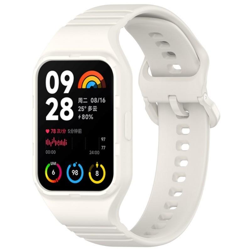 Силиконовый чехол + ремешок для Xiaomi Mi Band 8 Pro, сменный спортивный браслет для умных часов Mi Band 8Pro