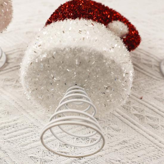 Рождественская шляпа Верхушка елки Звезда Пайетки Украшение Праздничная атмосфера Рождественская шляпа Верхушка для елки Украшение для праздничной вечеринки