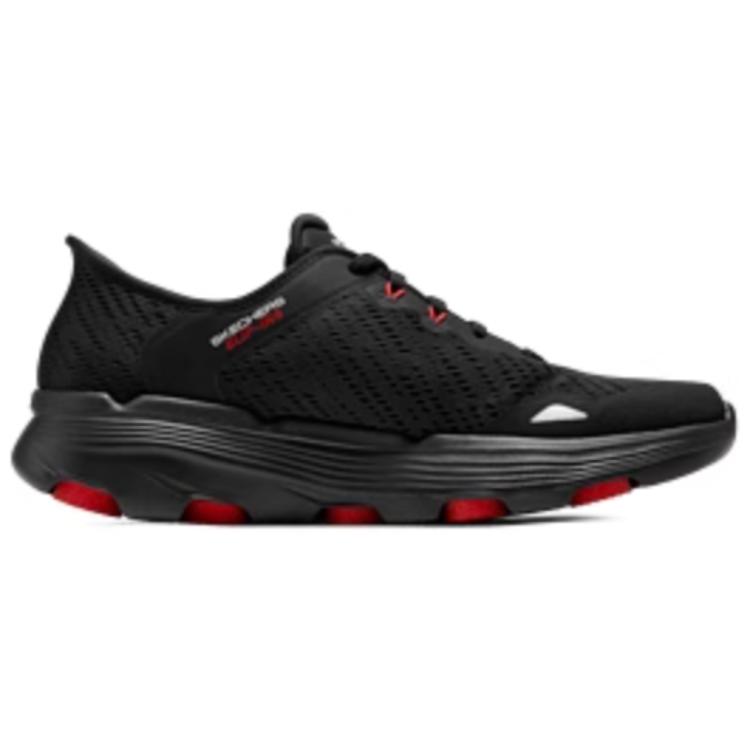 Skechers Go Run Мягкие Удобные Низкие Кроссовки для Бега Мужские Кроссовки Черный 220645-BKRD