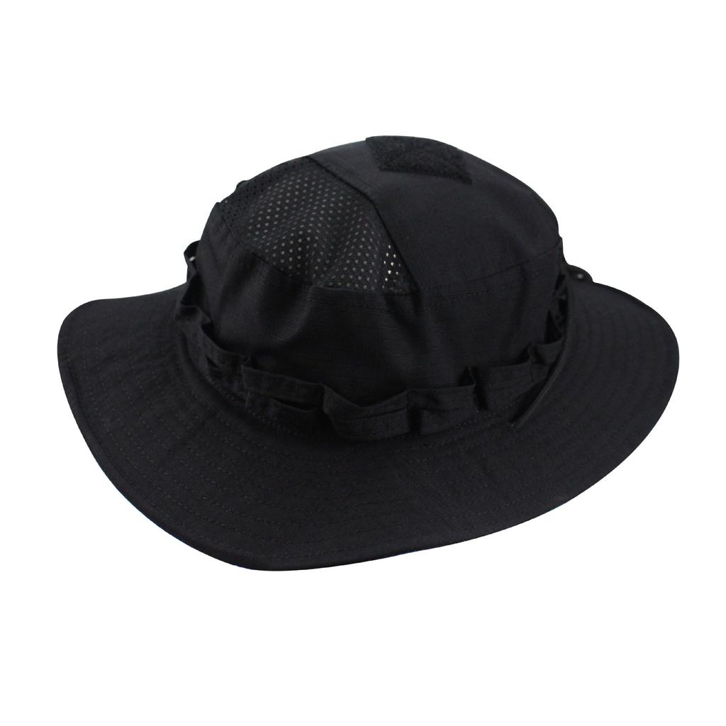 New Tactical Camo Boonie Hat Army Outdoor Wide Brim Sun Hat Fishing Bucket Hat for Hiking