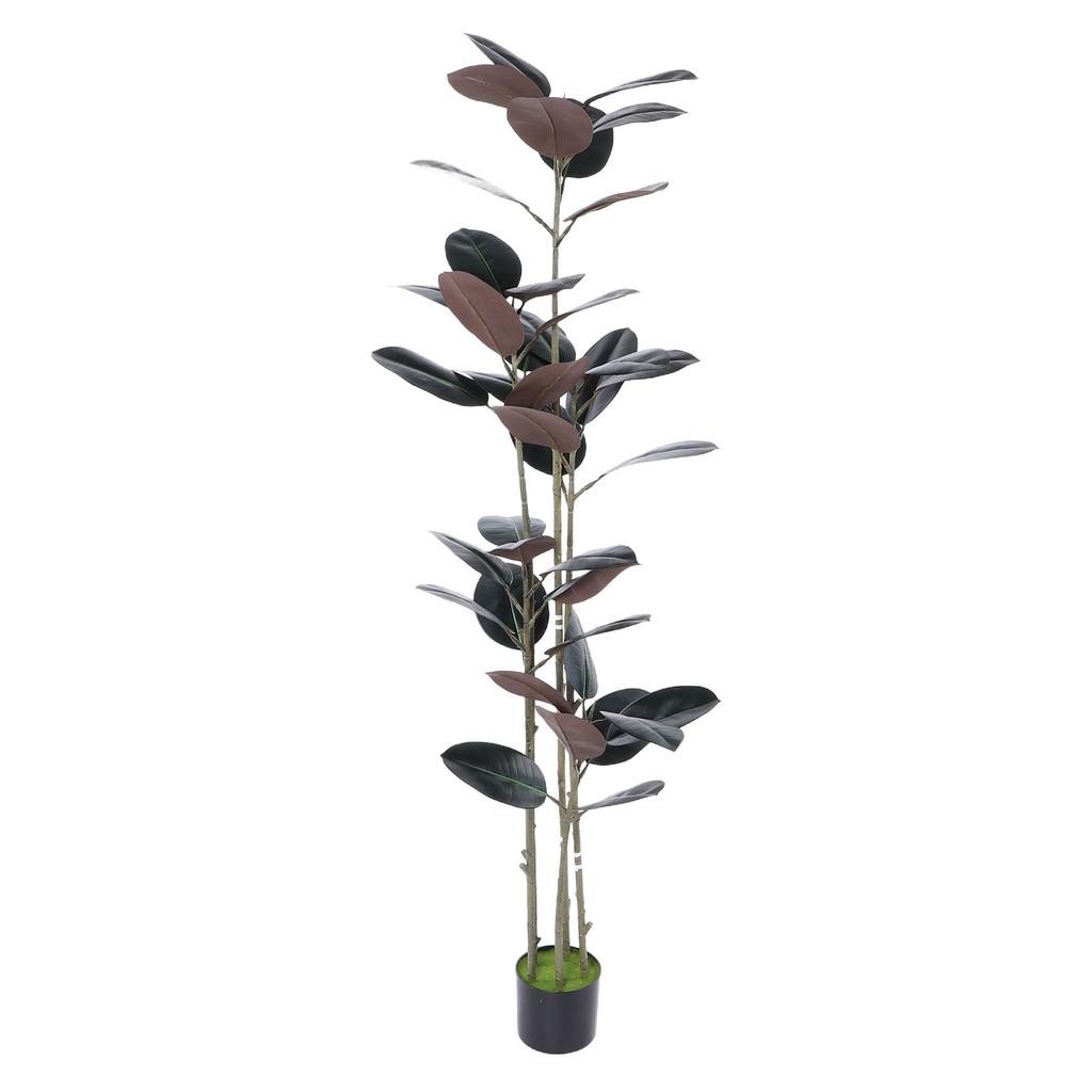 Artificial Plant Tree Lifelike Potted Faux Floor Plant for Home Office Living Room Indoor Decor 1.8m 5.9ft
