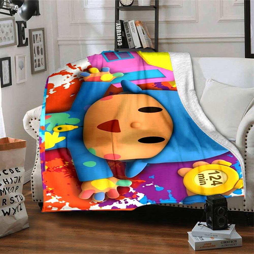 Pocoyo Blanket Comfortable Great for Office Chair Sofa Seaside Four Seasons Multipurpose Stylish Decor Birthday Christmas Gift Blanket