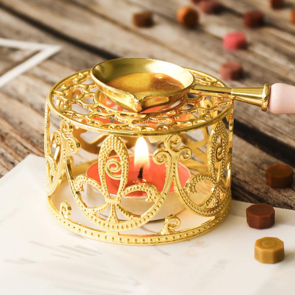 Печь для твердого лака Дровяная печь Печать воска Печать штампом Плавильная печь Пожарная краска Печать принадлежности Ложка для воска Плавильный котел для сургуча Ремесло