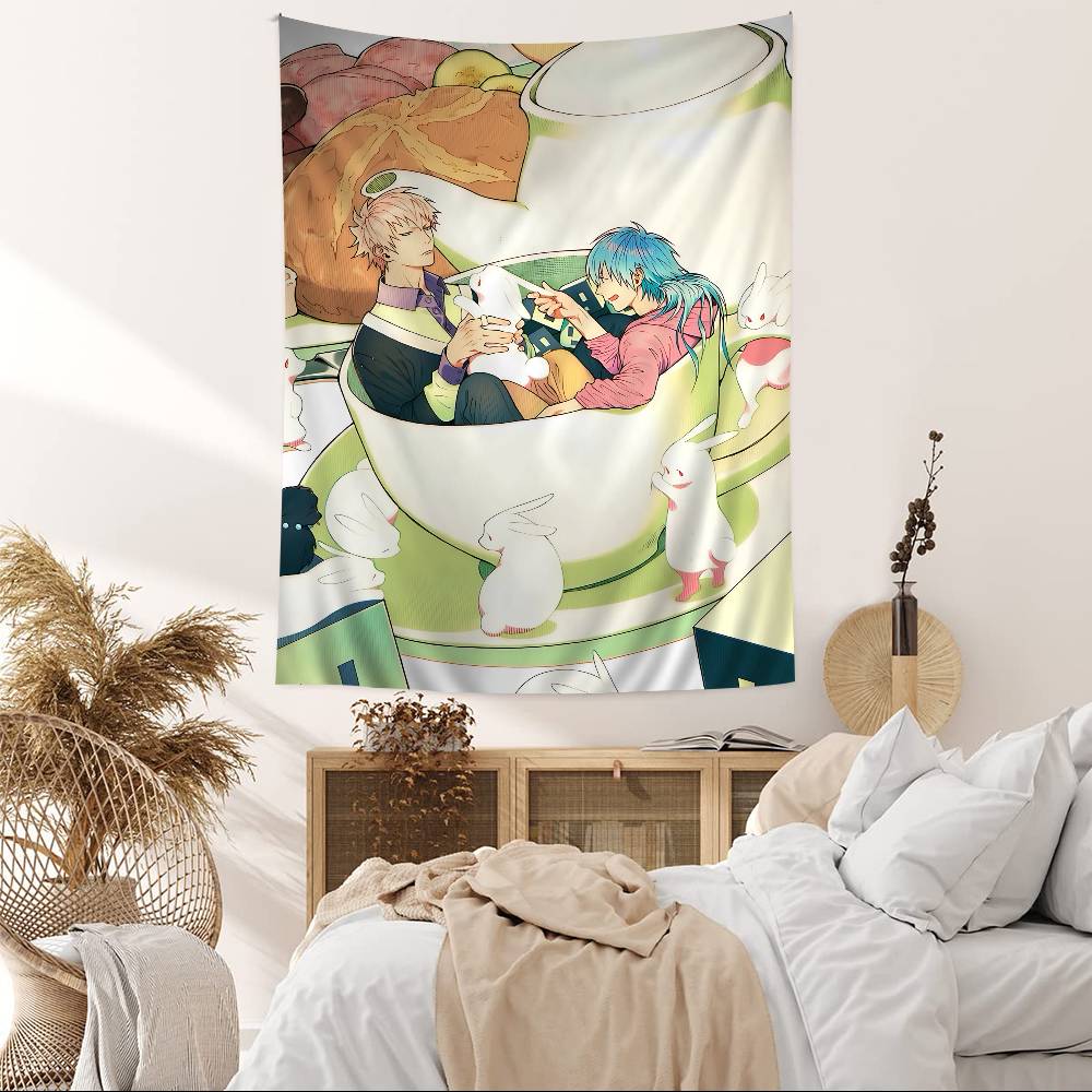 DDRAMAtical Murder Hippie Wall Hanging Tapestries Bohemian Wall Tapestries Mandala INS Home Decor