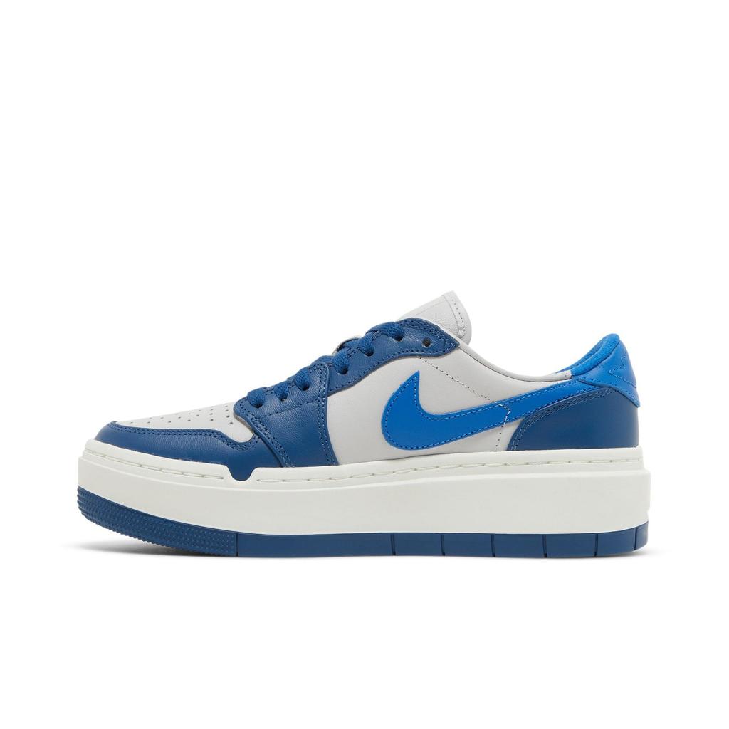Womens Air Jordan 1 Elevate Low 'French Blue' (women's sizes) French Blue / Neutral Grey / Sail / Sport Blue Vintage Basketball Shoes DH7004 400
