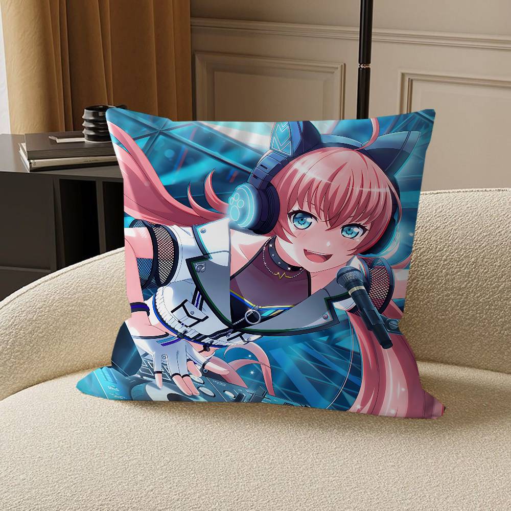 BanG Dream-Tamade Chiyu Maple Design Cushion Cover Happy Autumn Harvest decor Holiday Decorati Pillow Cover