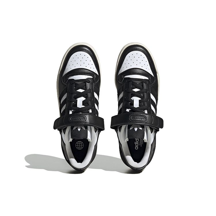 Adidas Forum Low Black Neon Green Женские кроссовки Core-Black Off-White HQ4425