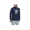 adidas Свитшот с круглым вырезом Originals Trefoil Ночной индиго Унисекс HK5294