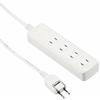 Power Tap Lightning Guard Swing Plug 4 Ports 2.5m White T-K1A-2425WH