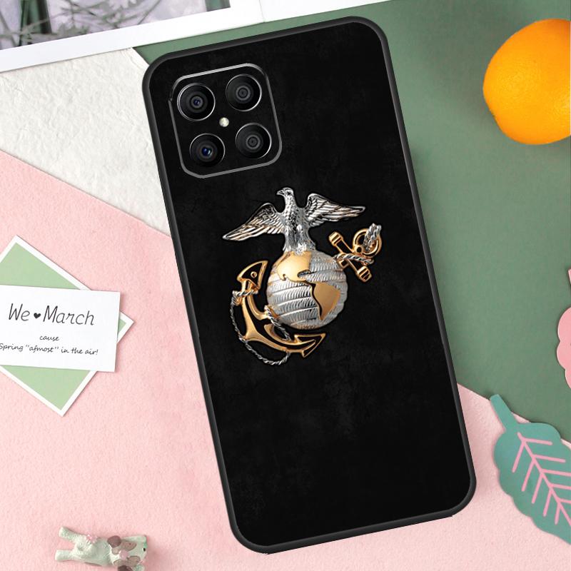 USMC Marine Corps Case For Honor 200 Lite 50 70 90 X9b X9a X8b X8a X8 X9 X9c Honor Magic 7 Pro 5 6 Lite Cover