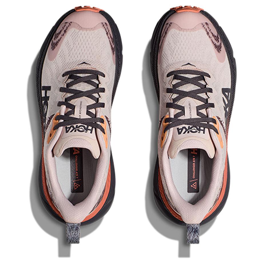 HOKA One One Challenger ATR 7 Амортизирующие Нескользящие Износостойкие Водонепроницаемые Низкие Походные Ботинки Женские Розовые 1134502-CLX