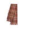 Осенне-зимний высококачественный шарф с бахромой в клетку, женский модный мягкий восковой теплый шарф-шаль из имитации кашемира