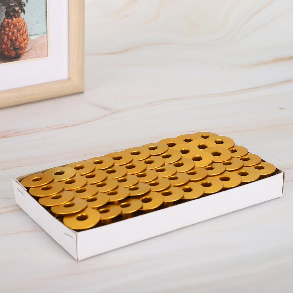 100 шт. шпульки для швейных машин алюминиевые запасные части для швейных машин желтые