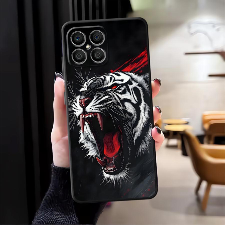 Крутая мультяшная волчья funda чехол для телефона для Honor X5b X7 X8 200 400 Lite Magic5Lite 90 70 X6 8X X9a