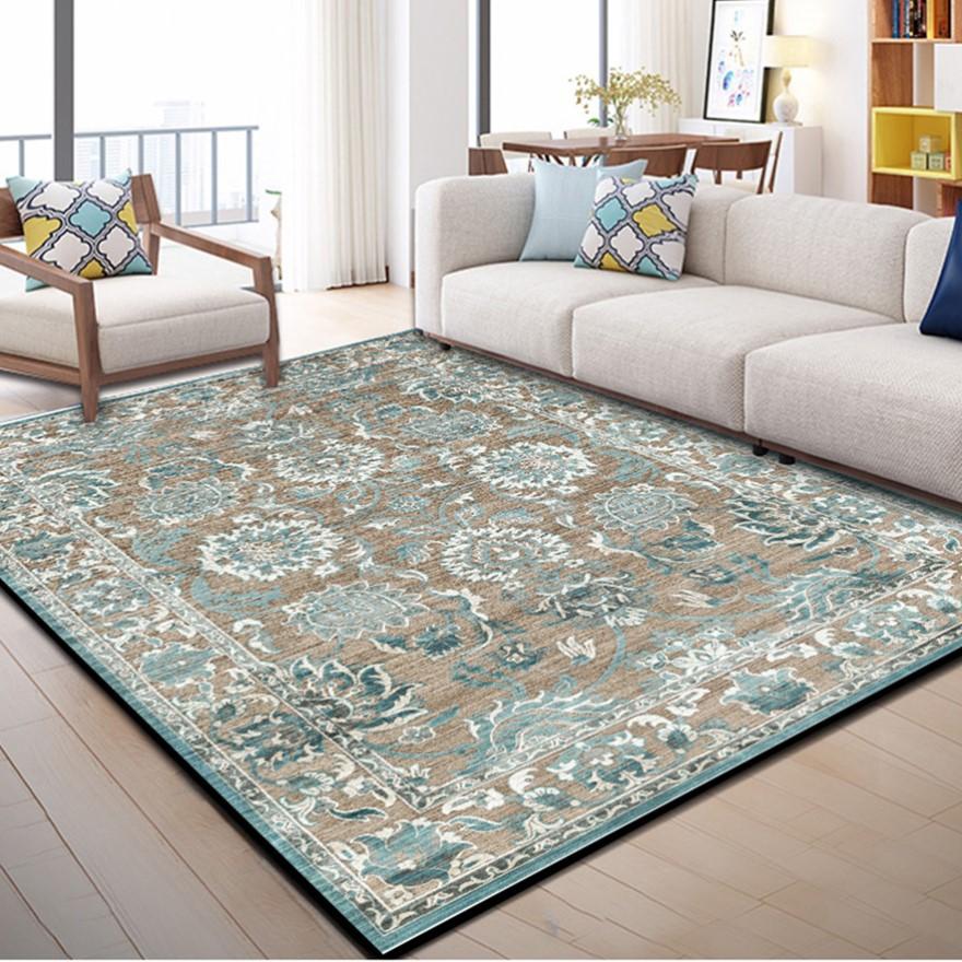 Persian Living Room Carpet Bedroom Bedside Sofa Coffee Table Study Retro European and American Carpet