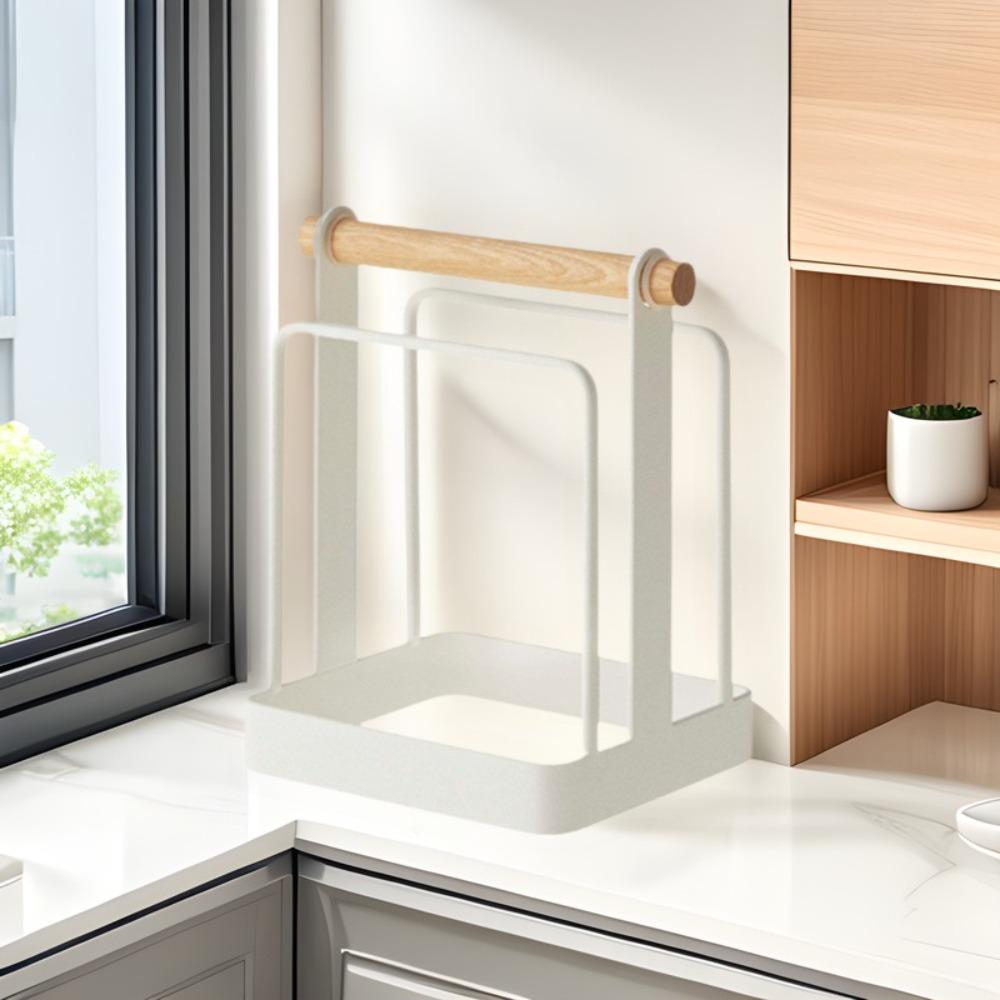 Multi Layer Cutting Board Rack Metal Pot Lid Rack Shelf Rustproof Chopping Board Organizer  Plates