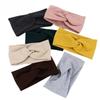 Autumn and Winter New Knitted Cross Headband Yoga Headband Face Wash Sports Threaded Head Band Female