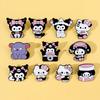 Металлический значок Sanrio Куроми Китти Кошка Брошь Личность Креативный Памятный значок Сумка