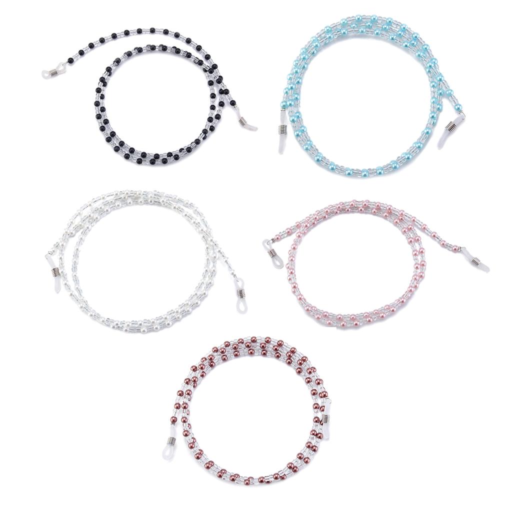 Украшение-цепочка для очков Красивый ремешок Декор Модный аксессуар Бусины Шнурки Подвески Шнурок для солнцезащитных очков Шнурок