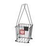 Корзина для теннисных мячей Wilson 90 BALL HOPPER 57x36x88см WR8402601001 Вмещает до 90 мячей Черный