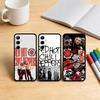 Чехол для телефона AAA Red Hot Chili Peppers для Samsung S25, S24, S21, S22, S23, S30, Ultra, S20, Plus, Fe, Note, 10, 9, 5G Черный