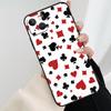Чехол для телефона с изображением игральных карт для казино для iPhone 17 Pro Max 16 15 14 11 12 13 Pro Max mini 15 16 Plus 16e 17 Air