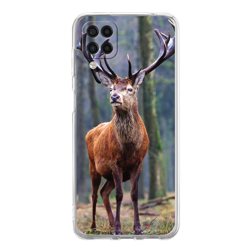 Deer Hunting Camo Phone Case For Samsung Galaxy A51 A71 A21S A12 A11 A31 A41 A01 A03S A22 A13 A33 A73 A53 A52 A32 5G A23 Cover