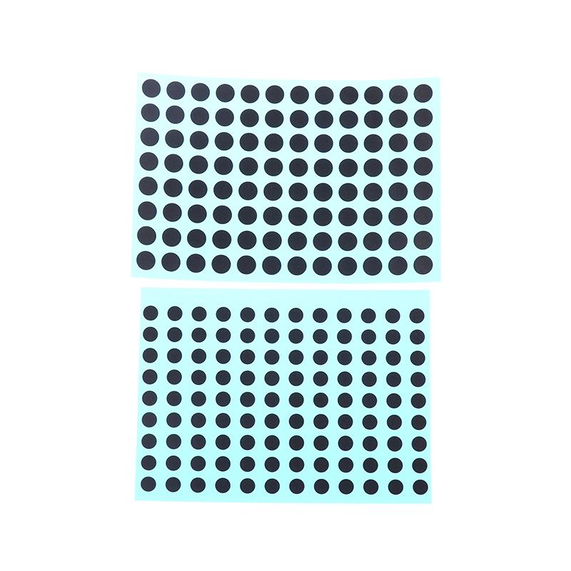 Diameter 3/4/5/6 Mm 4 Sizes Black Conductive Rubber Pads Keypad Repair Kit For Ir Remote Control Conductive Rubber Buttons