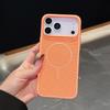 Дышащий сетчатый корпус с теплоотводом подходит для iPhone17promax тонкое кольцо магнитный чехол для мобильного телефона Apple 16 ощущение кожи ультратонкий 15