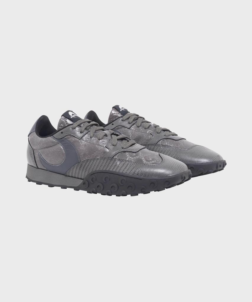 Marine Serre (W) Lizard Printed Leather Ms Rise Anthracite