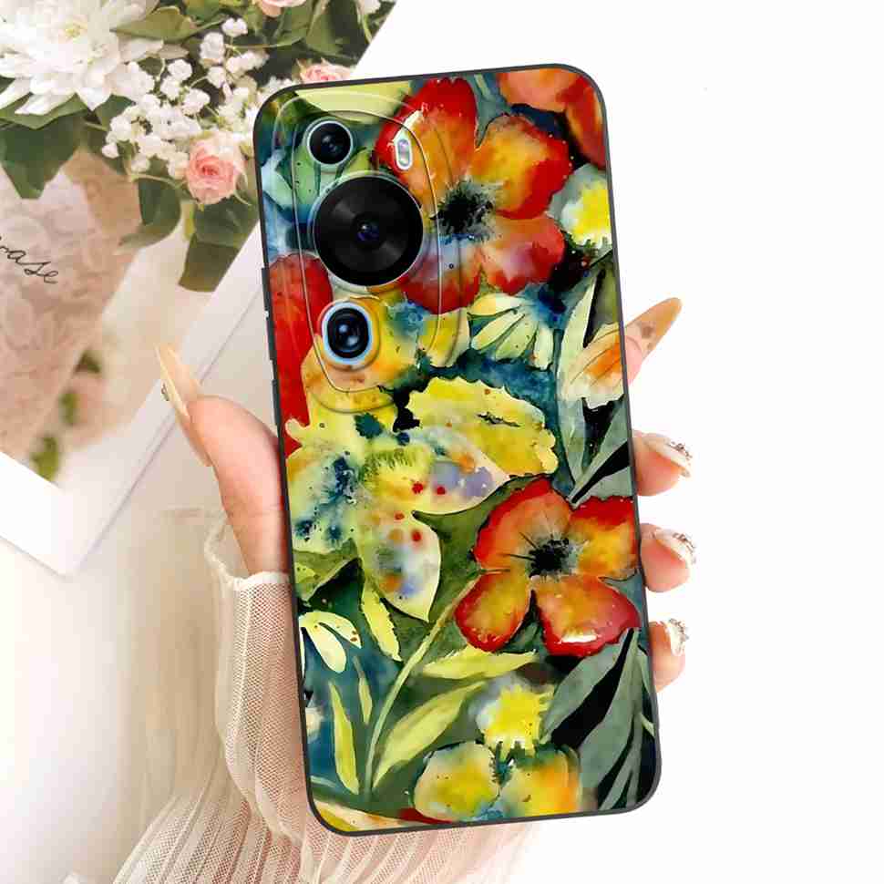 For Huawei P60 Art MNA-AL00 Case Popular Painting Trend Silicone Cover For Huawei P60 Art P 60 art 6.67" Full Protection Casing