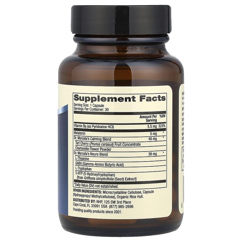 Sleep Support, 5 mg, 30 Capsules
