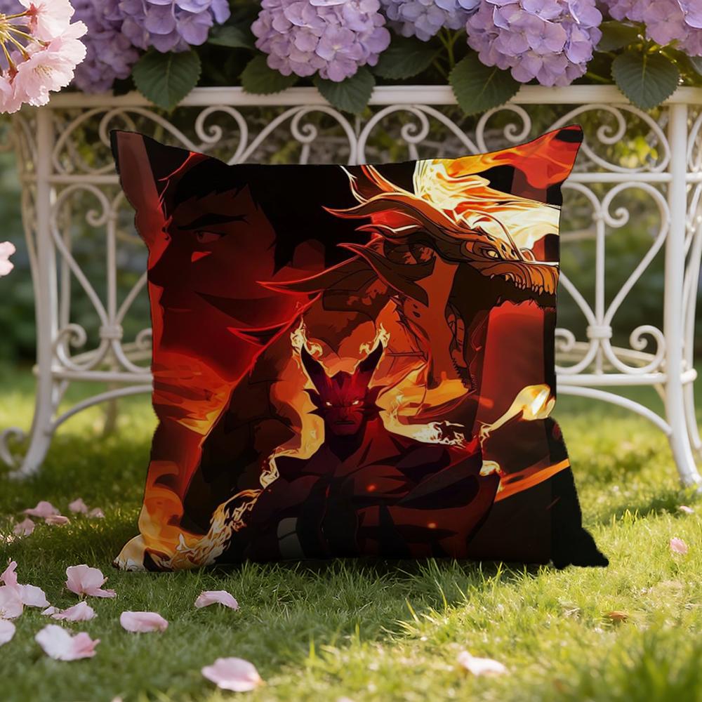 Игровой Крутой D-Dota 2 Наволочка для Подушки Дома и в Машине Двухсценарная Наволочка: Двусторонняя конструкция для максимального комфорта