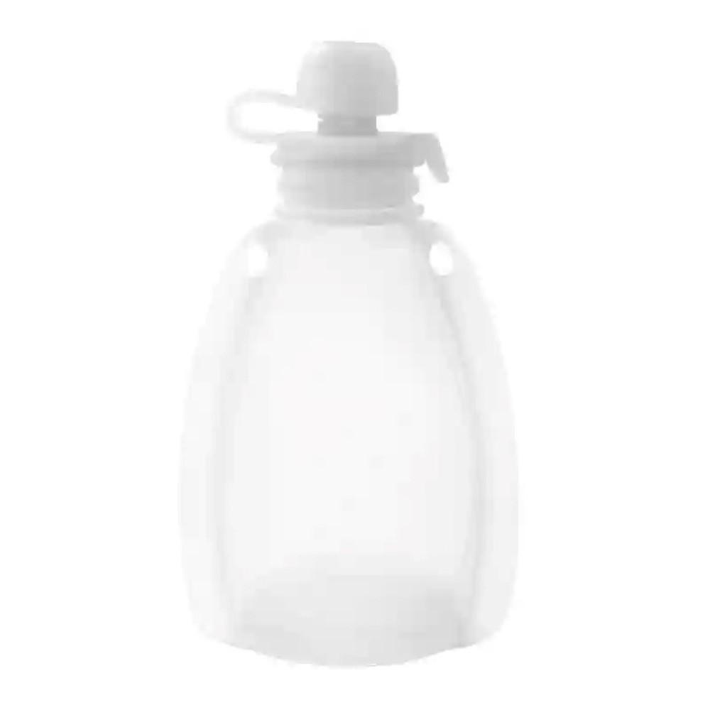 Food Grade Silicone Squeeze Feeder 120ml Large Capacity Leakproof Food Storage Bag Travel