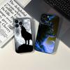 Wolf Phone Case FOR IPhone 14 13 11 12 Pro 8 7 Plus X 13 Pro MAX XR XS MINI SE 2020 Black Covers