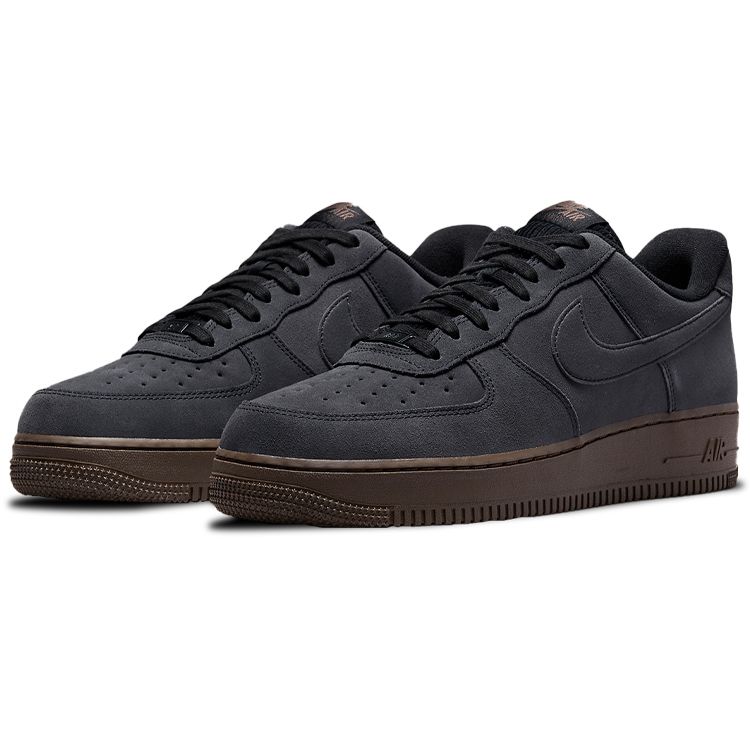 Nike Кроссовки унисекс Air Force 1 Winter Premium Off Noir Dark Chocolate черные DO6730-001