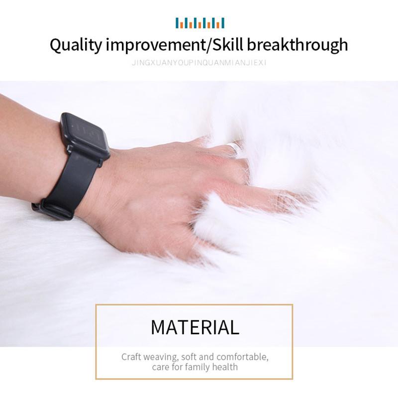 Коврик с сердечком в скандинавском стиле, современное украшение, коврик из искусственной овчины, шерстяные искусственные пушистые коврики, ковер с сердечком, коврики для гостиной