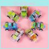 Toddler Kids Offroad Car Toy With Pull Back Action For Coordination Handeye