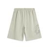 Li Ning Lifestyle Series Sport Minimalist Solid Color Elastic Letter Casual Shorts Men Shorts Lime AKSV529-2