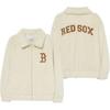 New MLB Jackets Unisex Beige Yellow 3AFDV0236-43BGL