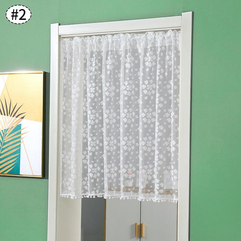 Короткие белые кружевные шторы, полузанавески для кабинок, декоративные оконные шторы, шторы для дома, кухонные принадлежности для гостиной