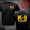 K9 TRAINER K9 Team Футболка Унисекс K9 Unit Топы Футболка Одежда 100% Хлопок Короткий рукав K9 Тренировка по атаке Футболка Унисекс Одежда