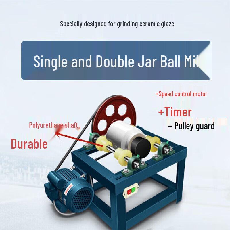 Erbeli Mini Pottery Ball Mill CN plug (adapter included)