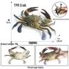 Kids' Ocean Animal Stress Relief Squeeze Toys - Crab, Octopus, Shark, Pufferfish, Dunkleosteus Models
