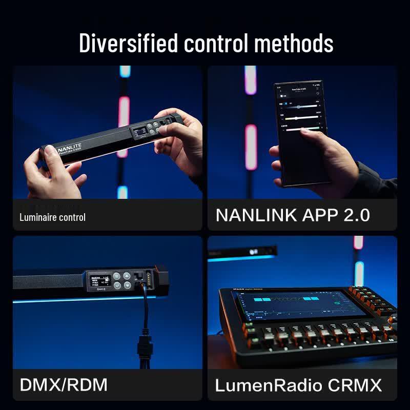 NANLITE PavoTube II 6XR RGB Полноцветный светодиодный пиксельный трубчатый светильник