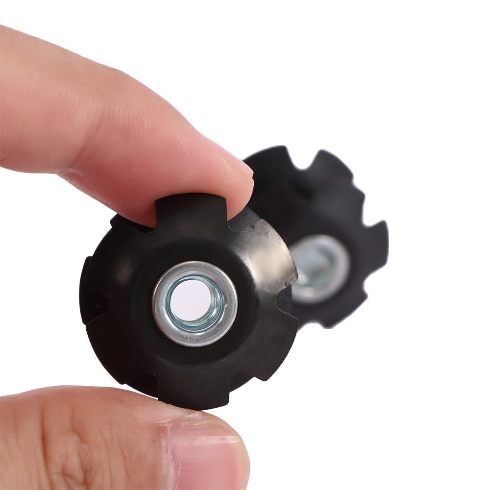 Ahead Steer tubes 28.6mm Bike Headset Star Nuts Fastening Bolts Front Fork Mount Core Fangled Nut